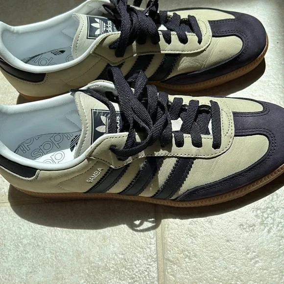 ADIDAS Samba OG Putty Grey/ purple/ silver - Picture 4 of 8